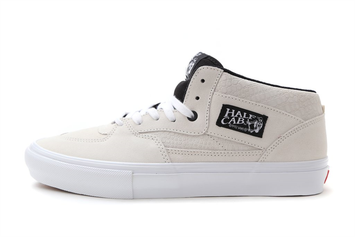 vans half cab marshmallow white